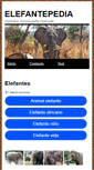 Mobile Screenshot of elefantepedia.com